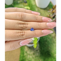 0.66 Ct. Blue Sapphire from Ceylon (Sri Lanka) Life Style