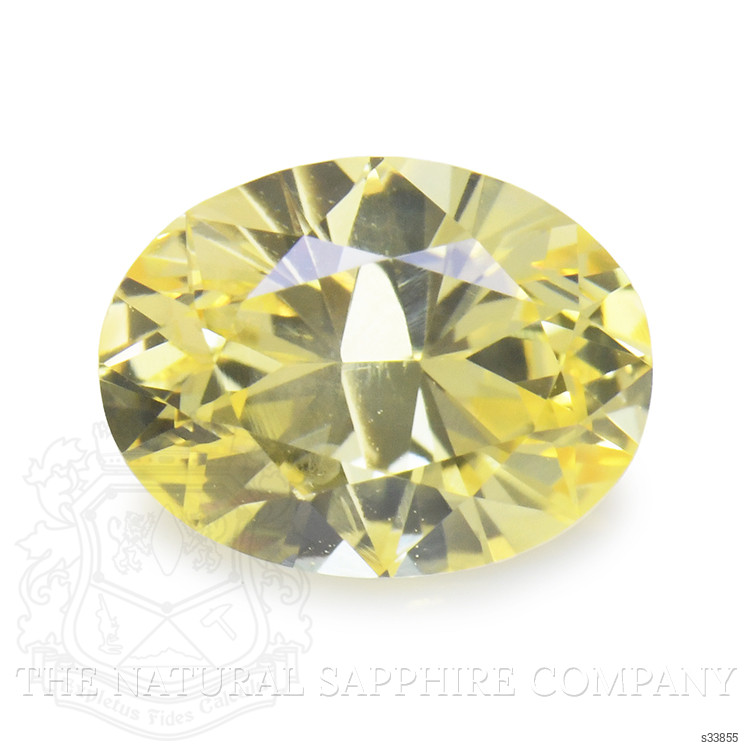 0.82 Ct. Yellow Sapphire from Ceylon (Sri Lanka)