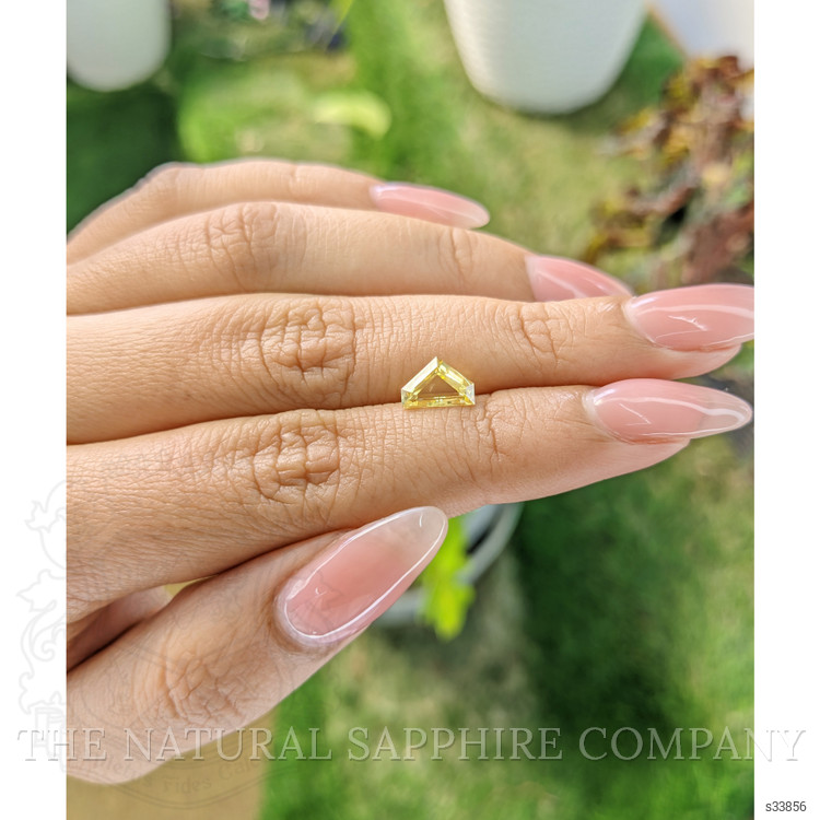 1.03 Ct. Yellow Sapphire from Ceylon (Sri Lanka)