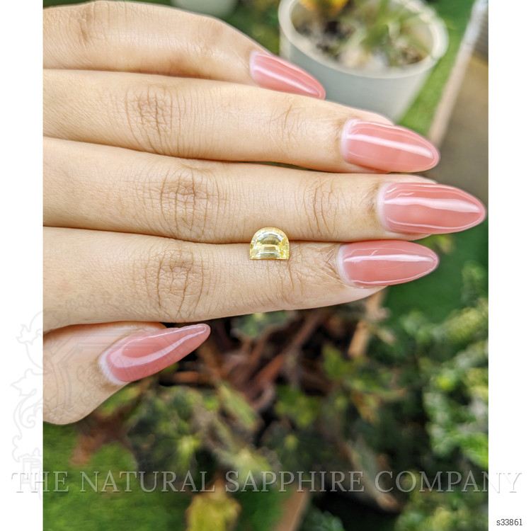 1.71 Ct. Yellow Sapphire from Ceylon (Sri Lanka)