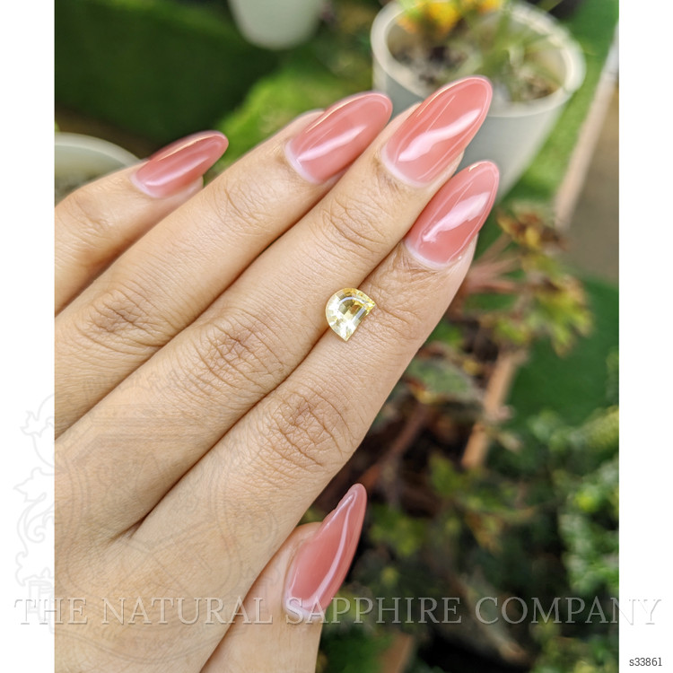 1.71 Ct. Yellow Sapphire from Ceylon (Sri Lanka)
