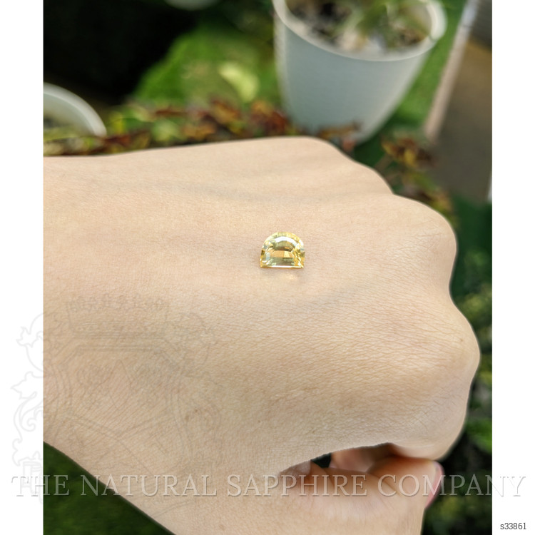 1.71 Ct. Yellow Sapphire from Ceylon (Sri Lanka)