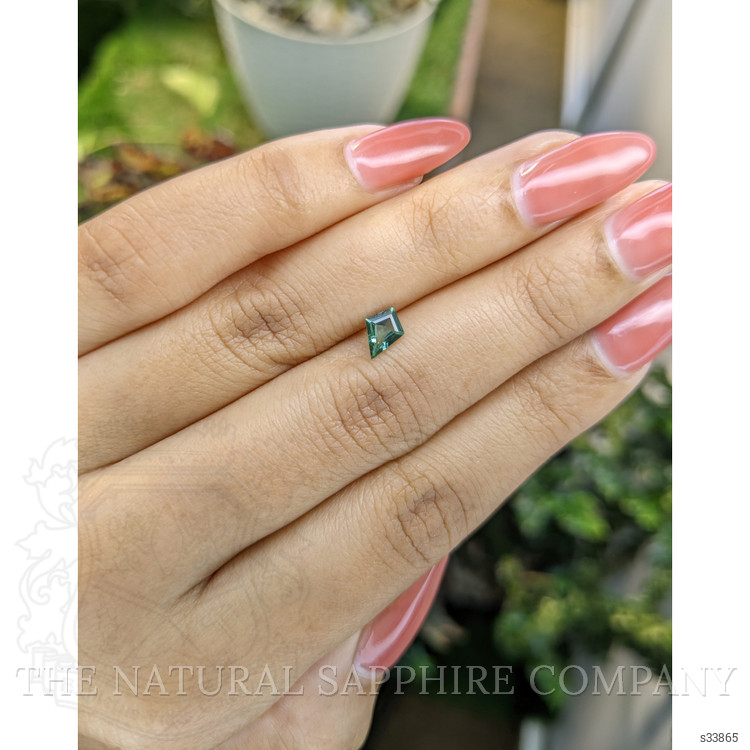 0.50 Ct. Green Sapphire from Madagascar