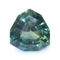 0.89 Ct. Bluish Green Sapphire from Madagascar Video