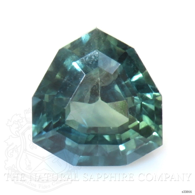 0.89 Ct. Bluish Green Sapphire from Madagascar