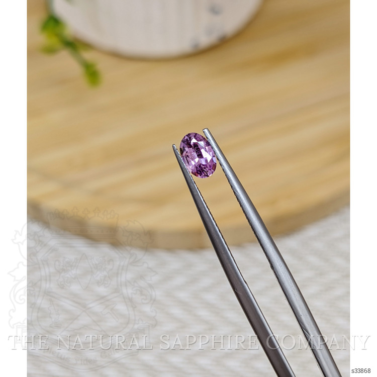 0.52 Ct. Pinkish Purple Sapphire from Madagascar