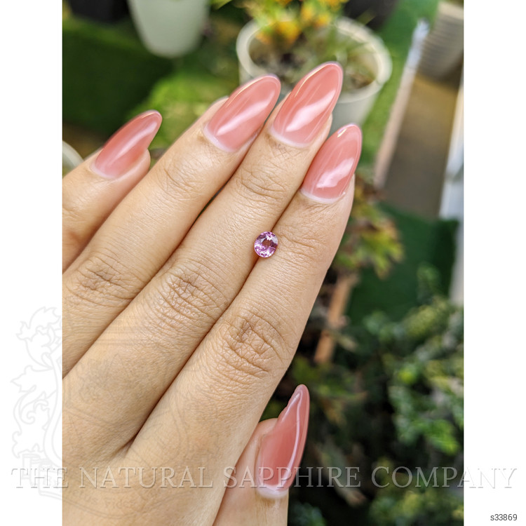 0.55 Ct. Pink Sapphire from Madagascar