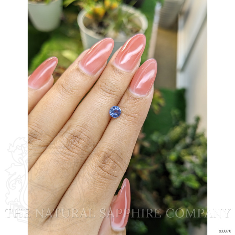 0.66 Ct. Blue Sapphire from Madagascar