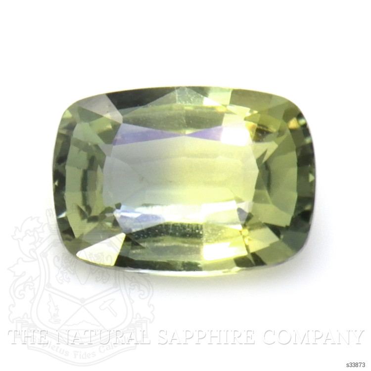 0.66 Ct. Yellowish Green Sapphire from Madagascar
