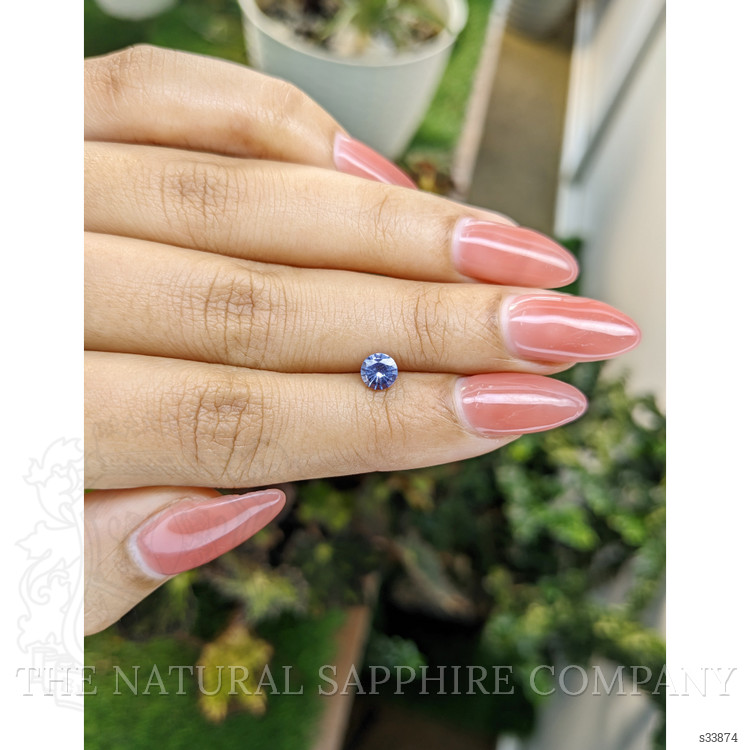 0.55 Ct. Violet Sapphire from Madagascar