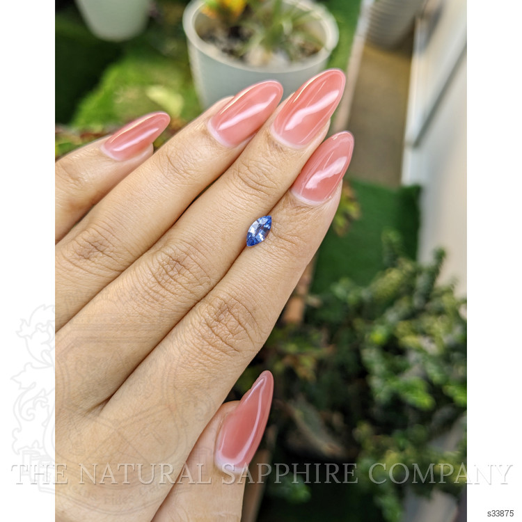 0.70 Ct. Blue Sapphire from Madagascar