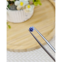 0.37 Ct. Blue Sapphire from Madagascar Life Style