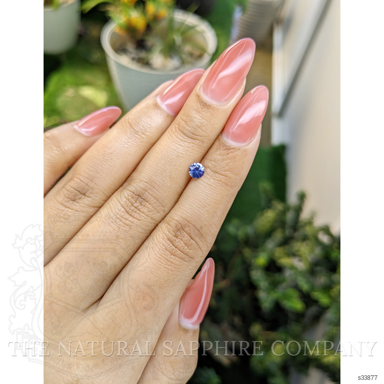 0.37 Ct. Blue Sapphire from Madagascar