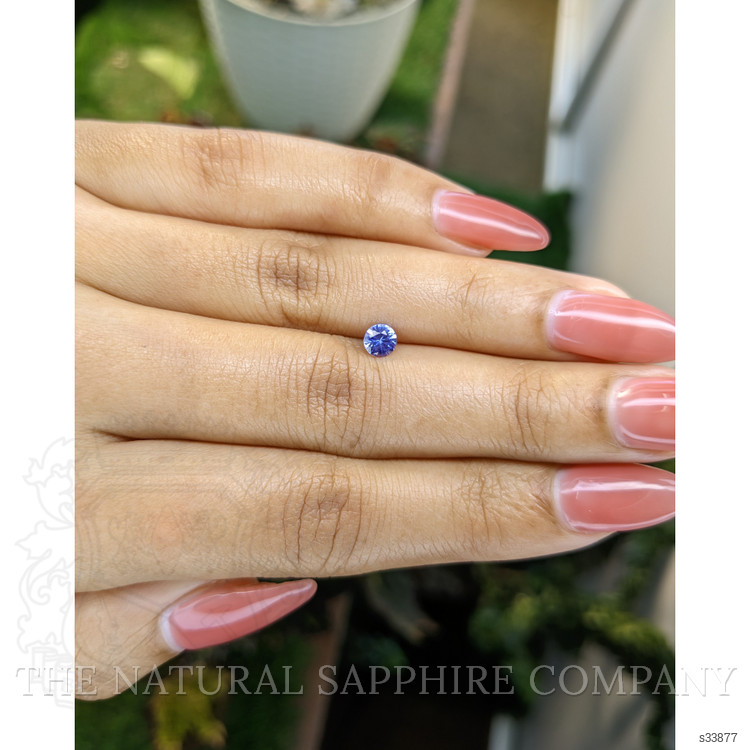 0.37 Ct. Blue Sapphire from Madagascar