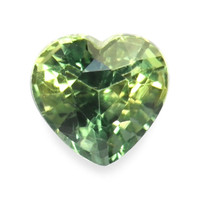 0.67 Ct. Yellowish Green Sapphire from Madagascar Video