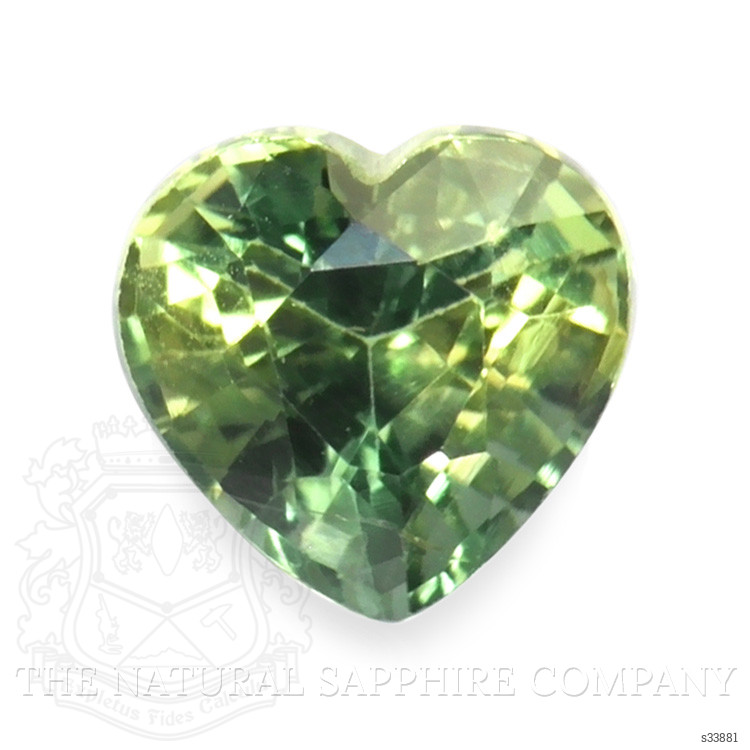 0.67 Ct. Yellowish Green Sapphire from Madagascar