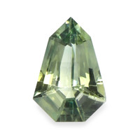 0.72 Ct. Yellowish Green Sapphire from Madagascar Video