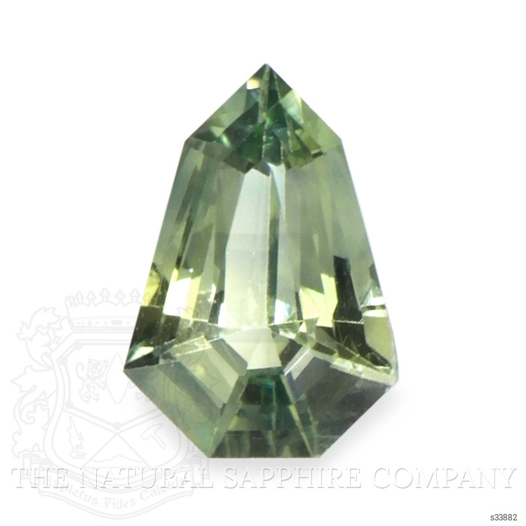 0.72 Ct. Yellowish Green Sapphire from Madagascar
