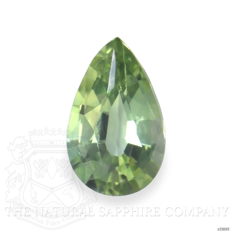 0.52 Ct. Yellowish Green Sapphire from Madagascar