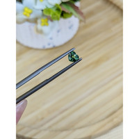 0.69 Ct. Green Sapphire from Madagascar Life Style