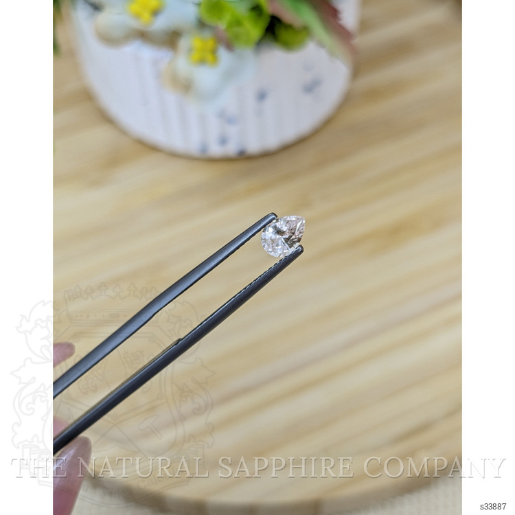 0.64 Ct. Peach Sapphire from Madagascar