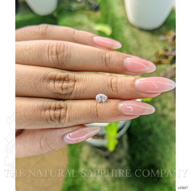 0.64 Ct. Peach Sapphire from Madagascar