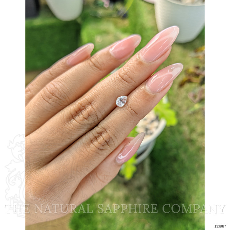 0.64 Ct. Peach Sapphire from Madagascar