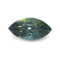 0.79 Ct. Bluish Green Sapphire from Madagascar Video