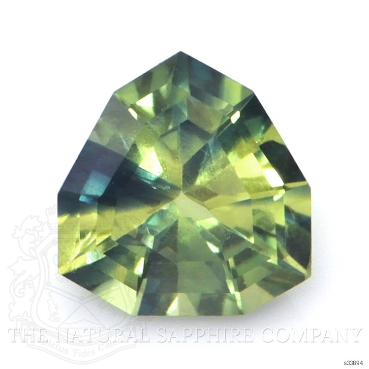 0.76 Ct. Yellowish Green Sapphire from Madagascar