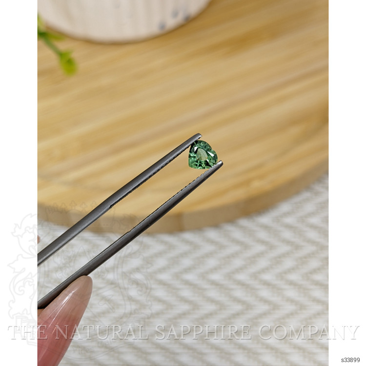 0.60 Ct. Green Sapphire from Madagascar