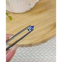 0.53 Ct. Blue Sapphire from Madagascar Life Style