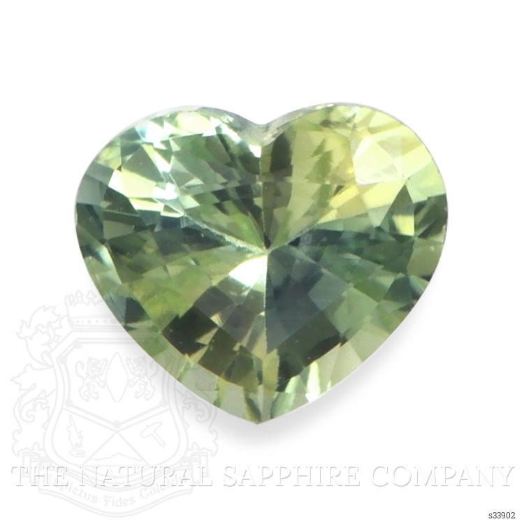 0.56 Ct. Yellowish Green Sapphire from Madagascar