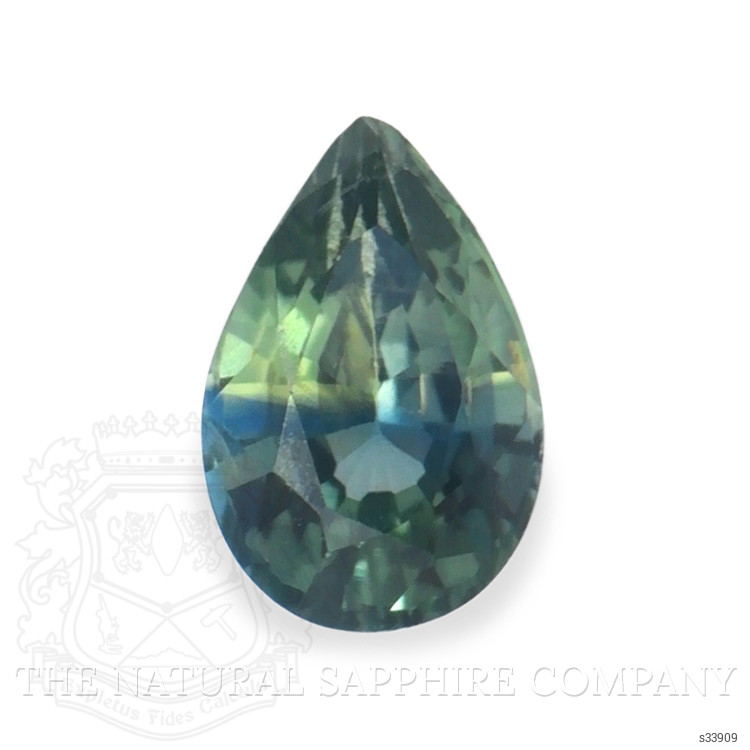 0.42 Ct. Bluish Green Sapphire from Madagascar