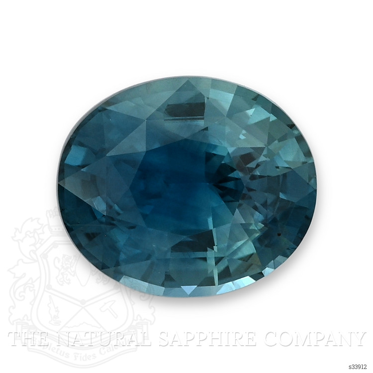 3.56 Ct. Greenish Blue Sapphire from Tanzania
