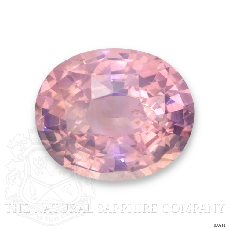 2.58 Ct. Purplish Pink Sapphire from Tanzania