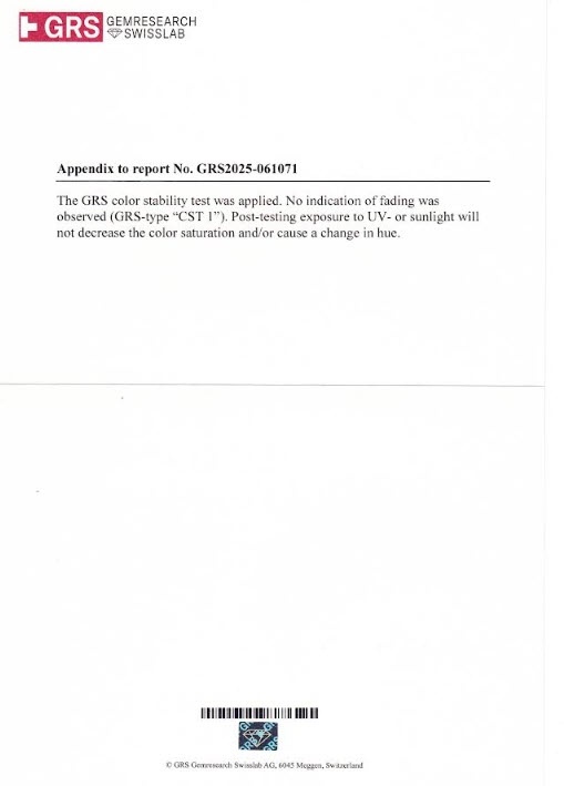 2.12 Ct. Padparadscha Sapphire from Madagascar