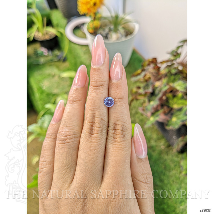 1.16 Ct. Violet Sapphire from Ceylon (Sri Lanka)