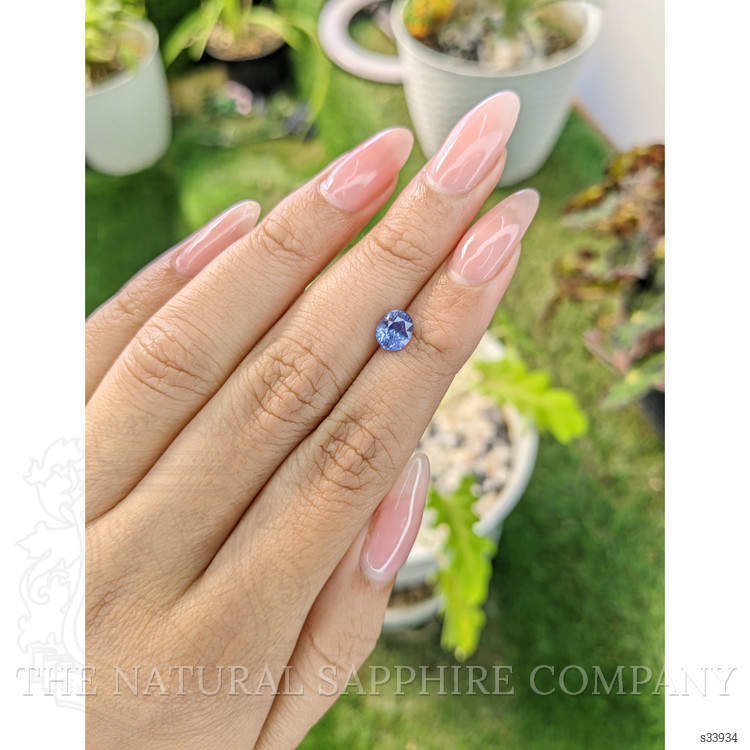 1.26 Ct. Blue Sapphire from Ceylon (Sri Lanka)