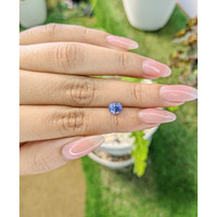 1.26 Ct. Blue Sapphire from Ceylon (Sri Lanka) Life Style