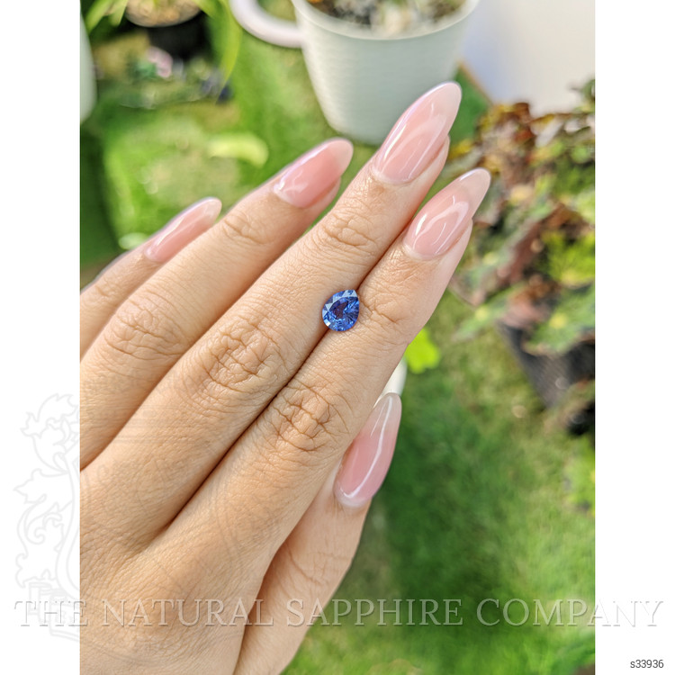 1.16 Ct. Blue Sapphire from Ceylon (Sri Lanka)