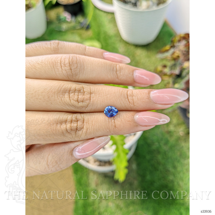 1.16 Ct. Blue Sapphire from Ceylon (Sri Lanka)