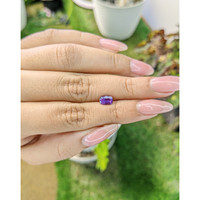 1.03 Ct. Pinkish Purple Sapphire from Ceylon (Sri Lanka) Life Style