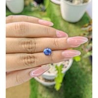 2.09 Ct. Blue Sapphire from Ceylon (Sri Lanka) Life Style