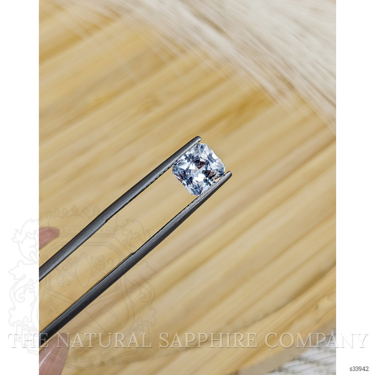 2.20 Ct. Greyish Blue Sapphire from Ceylon (Sri Lanka)
