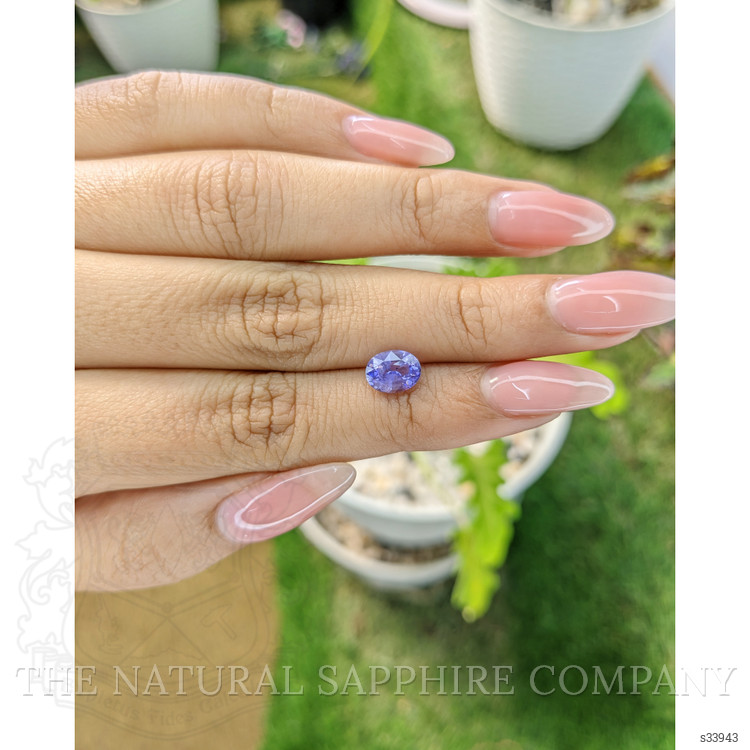 1.60 Ct. Purple Sapphire from Ceylon (Sri Lanka)