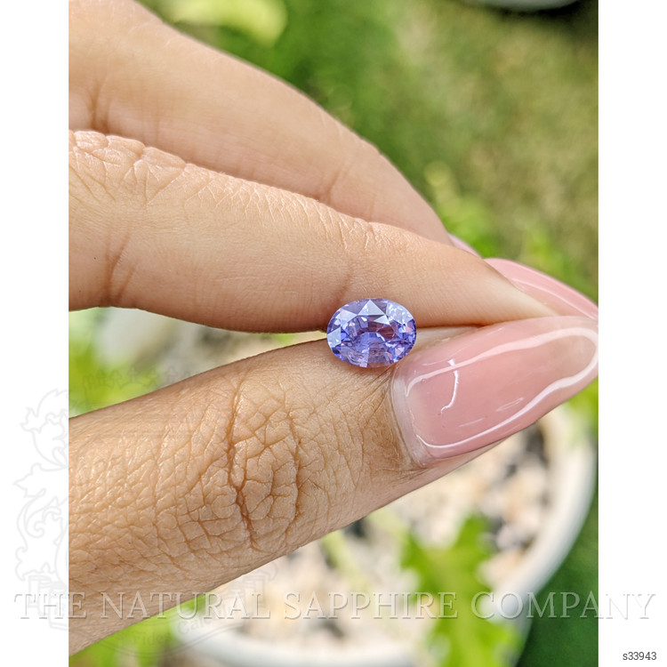 1.60 Ct. Purple Sapphire from Ceylon (Sri Lanka)
