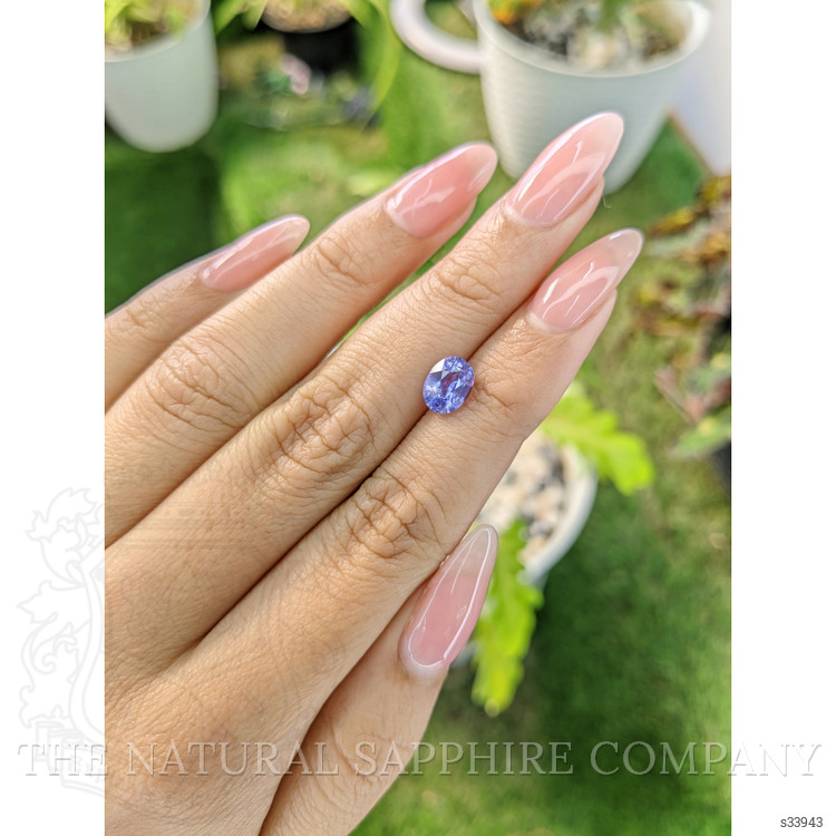 1.60 Ct. Purple Sapphire from Ceylon (Sri Lanka)