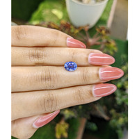 2.10 Ct. Blue Sapphire from Ceylon (Sri Lanka) Life Style