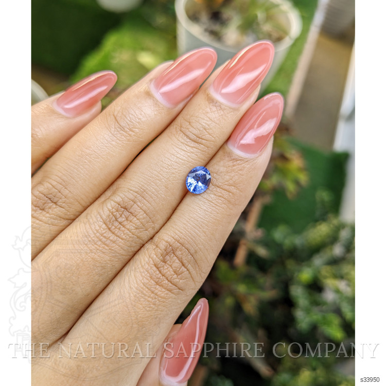 1.02 Ct. Blue Sapphire from Ceylon (Sri Lanka)