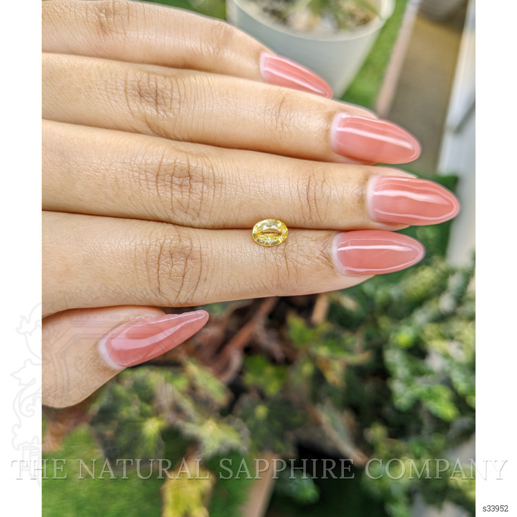1.11 Ct. Yellow Sapphire from Ceylon (Sri Lanka)